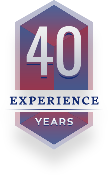 40 Year Badge